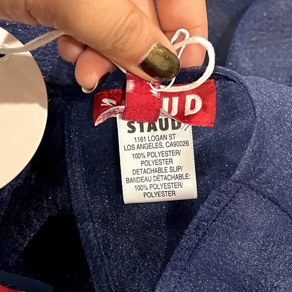 NEW NWT STAUD Hyacinth Organza Maxi Dress - Picture 7 of 7